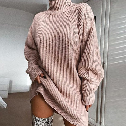 Warme Cozy Dames Sweater met Kraag