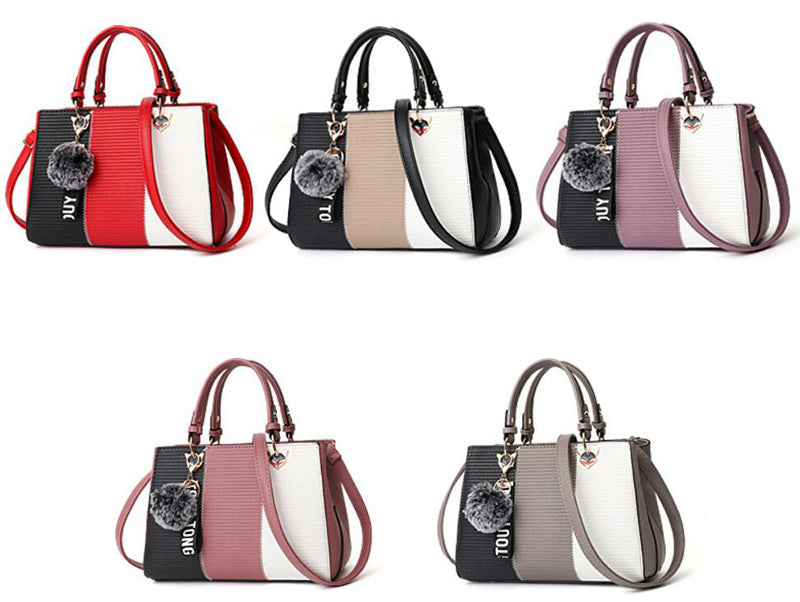 Trendy Patchwork Handtas