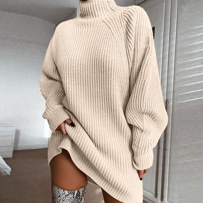 Warme Cozy Dames Sweater met Kraag