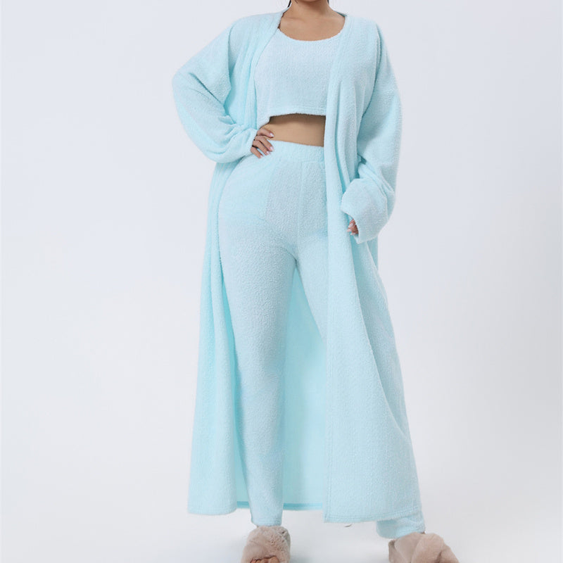 3-delige Pyjama Set voor Dames - Cozy en Comfortabel